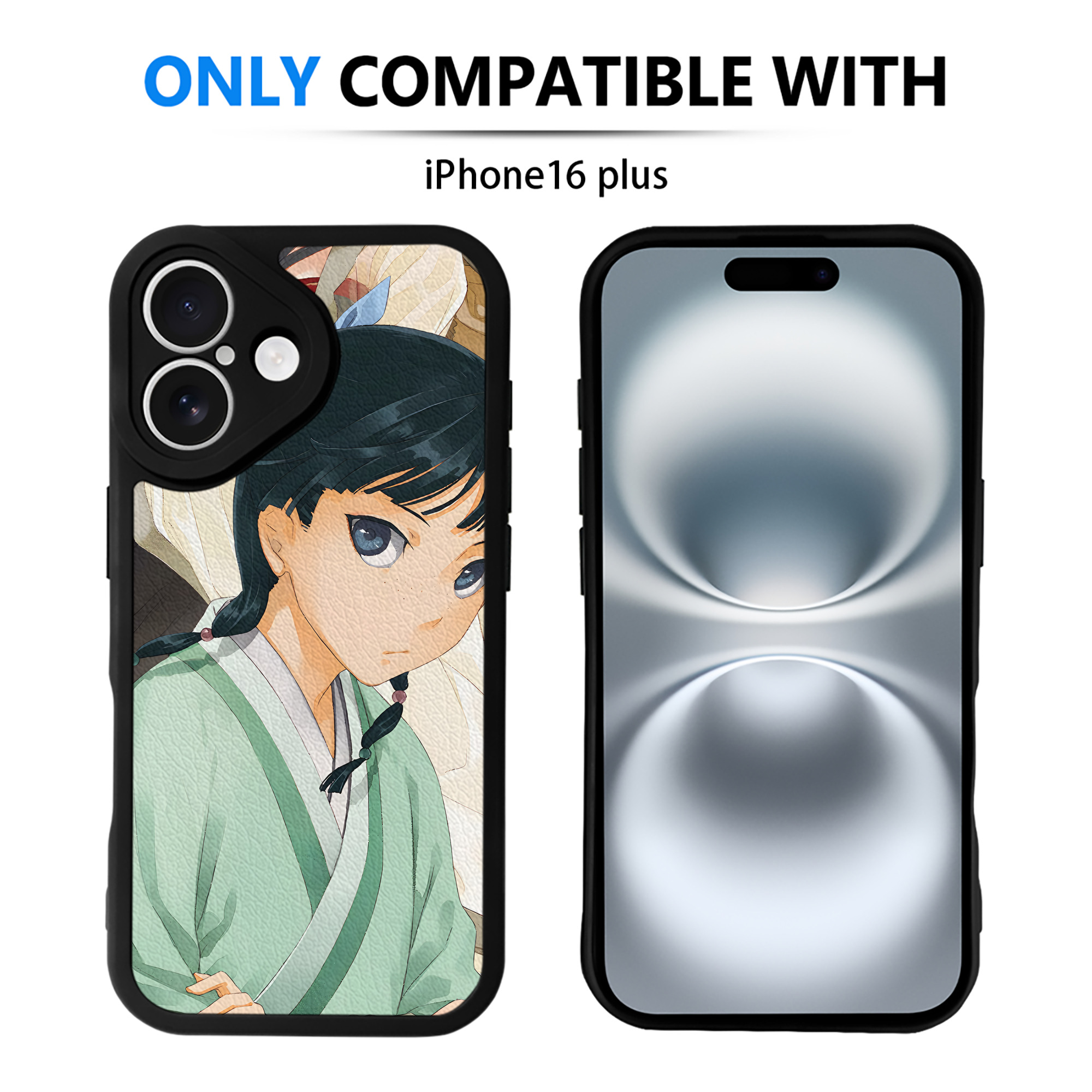 薬屋のひとりごと The Apothecary Diaries 【iPhone 16シリーズ対応】シリコンスマホケース（レザー調） 材質：シリコン